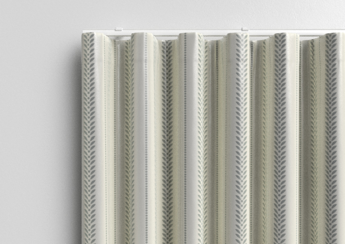 Laurel Stripe, Heritage - Made to Measure Curtains - Image 13